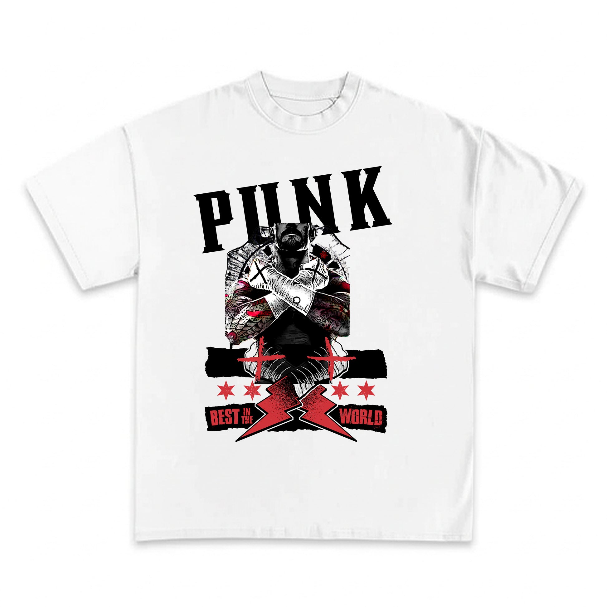 CM Punk Heavyweight Graphic Tee- DRIPIT EXCLUSIVE