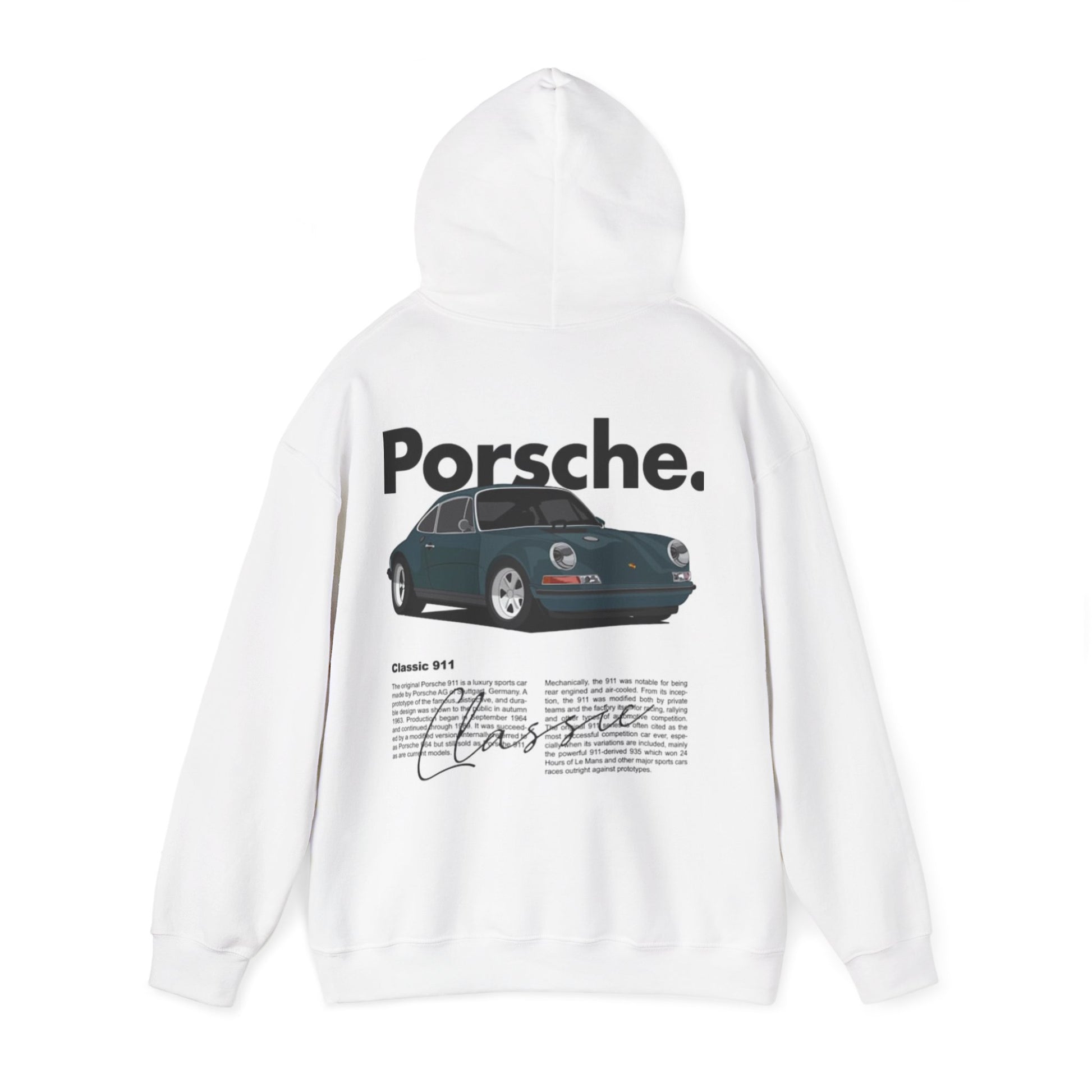 Vintage PORSCHE Heavyweight' Hoodie - DRIPIT EXCLUSIVE