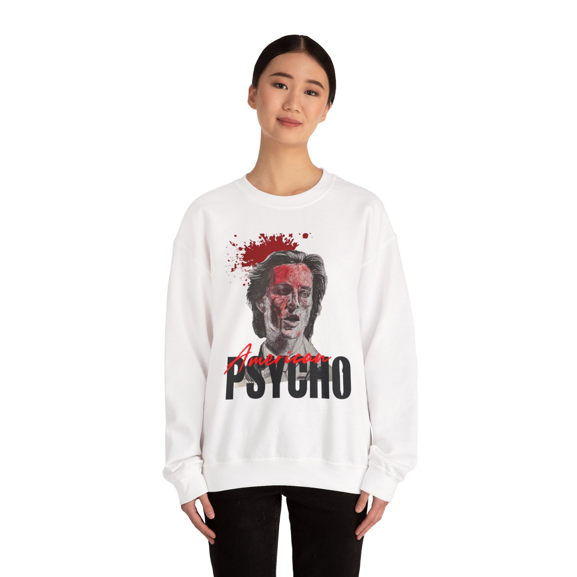 Psycho "Hand drawn" Graphic Crewneck —  Dripit Exclusive