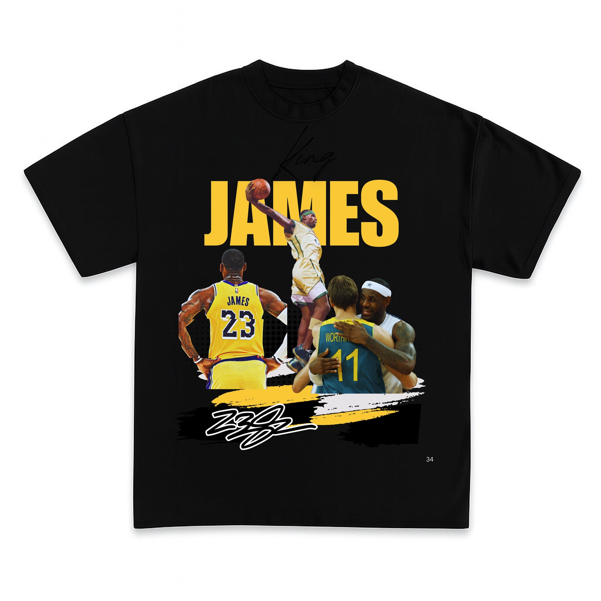 "Lebron James Graphic Tee" - DRIPIT EXCLUSIVE