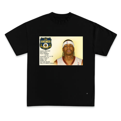 "Allen Iverson Graphic Tee" - DRIPIT EXCLUSIVE