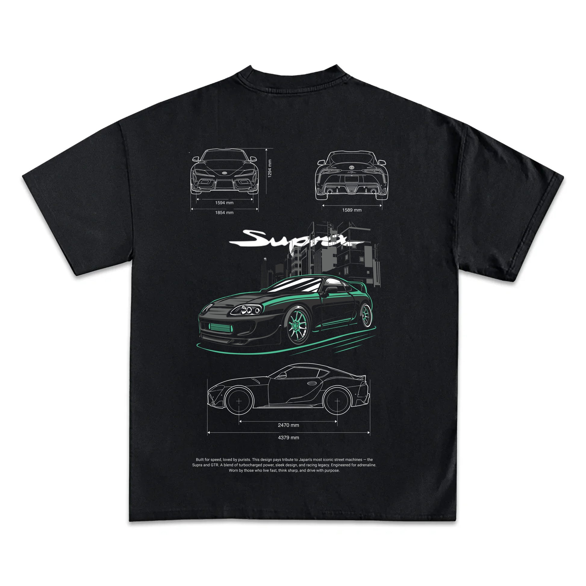 "Toyota Supra MK4" - Graphic Tee