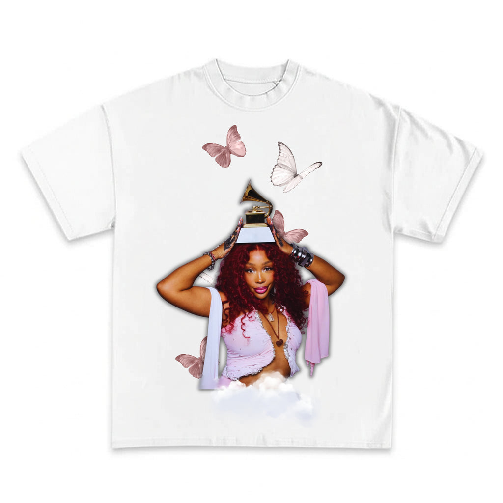 Sza with Grammy Award  Graphic Tee