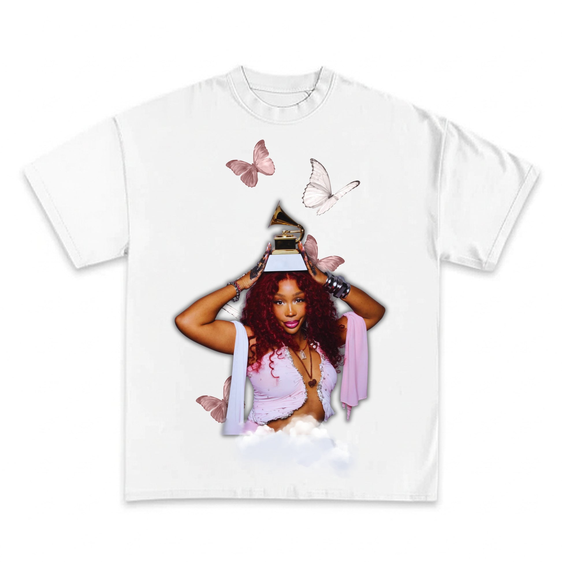 Sza with Grammy Award  Graphic Tee