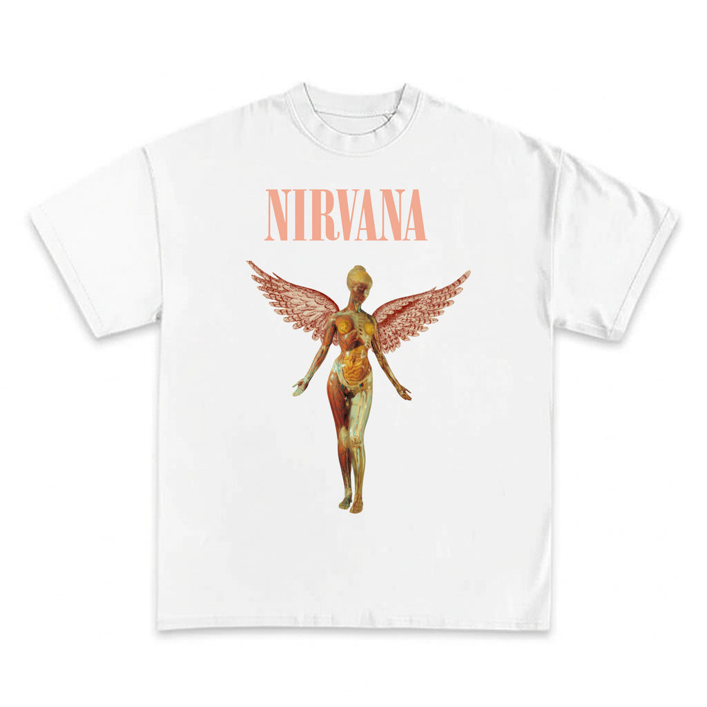 Iconic "NIRVANA"Band Graphic Print