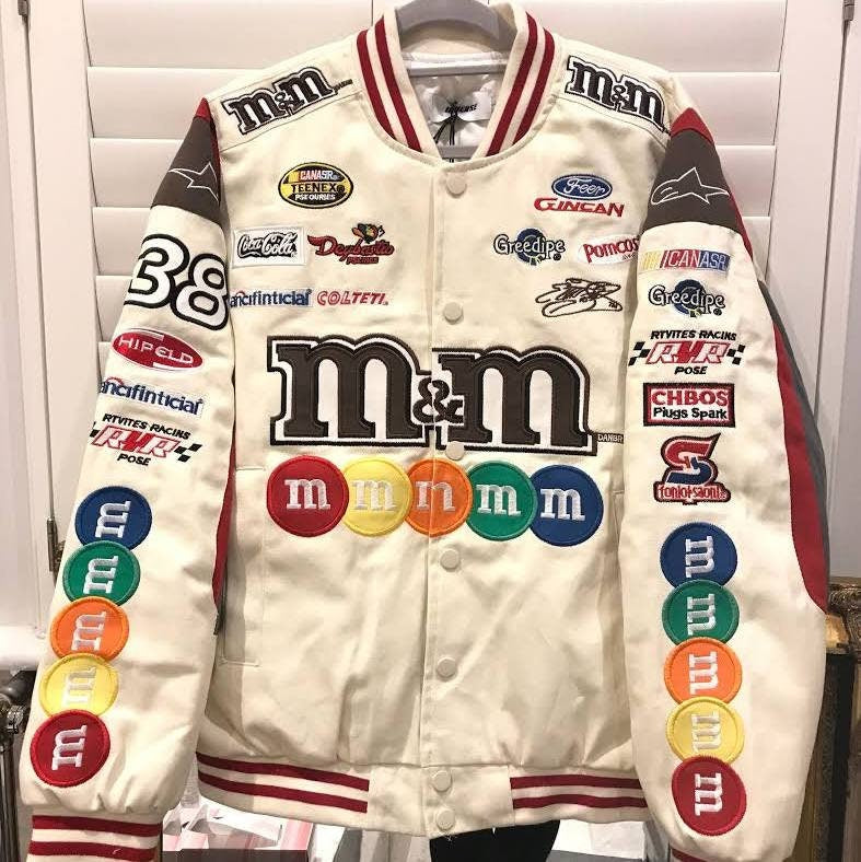 M and M nascar vintage Jacket