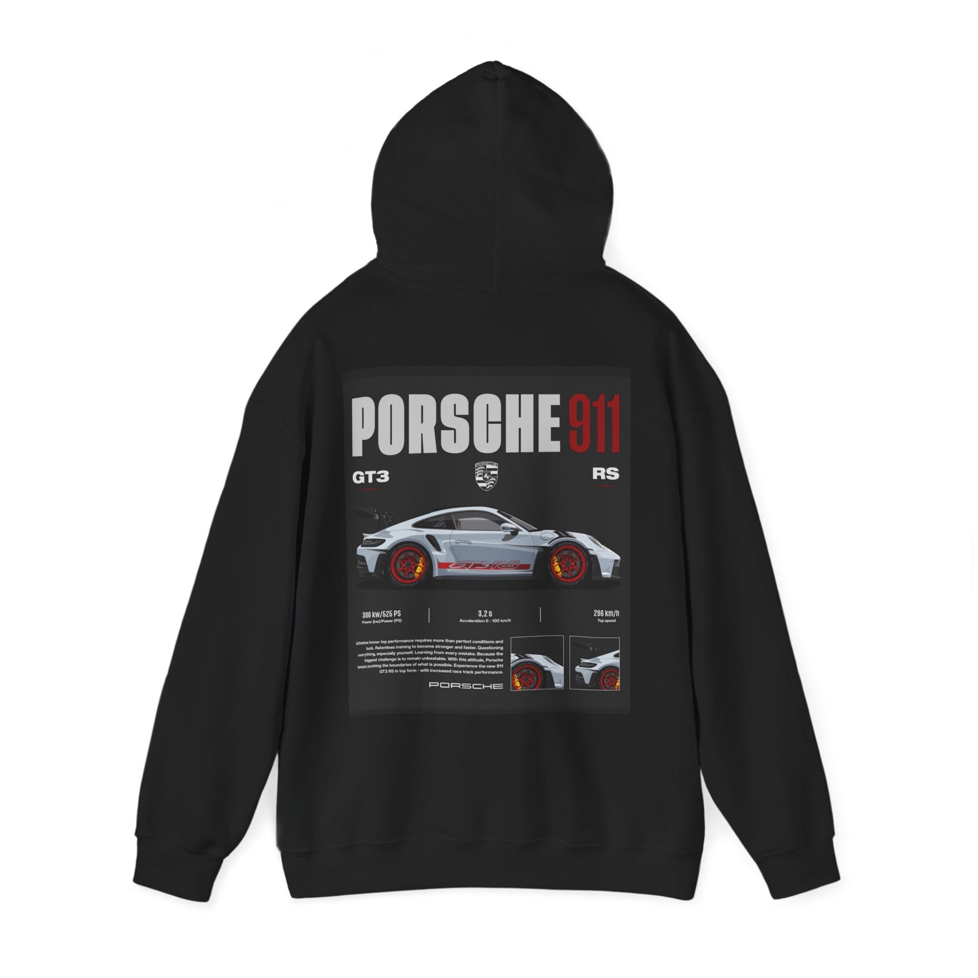 'PORSCHE Heavy GT3 RS911' Hoodie - DRIPIT EXCLUSIVE