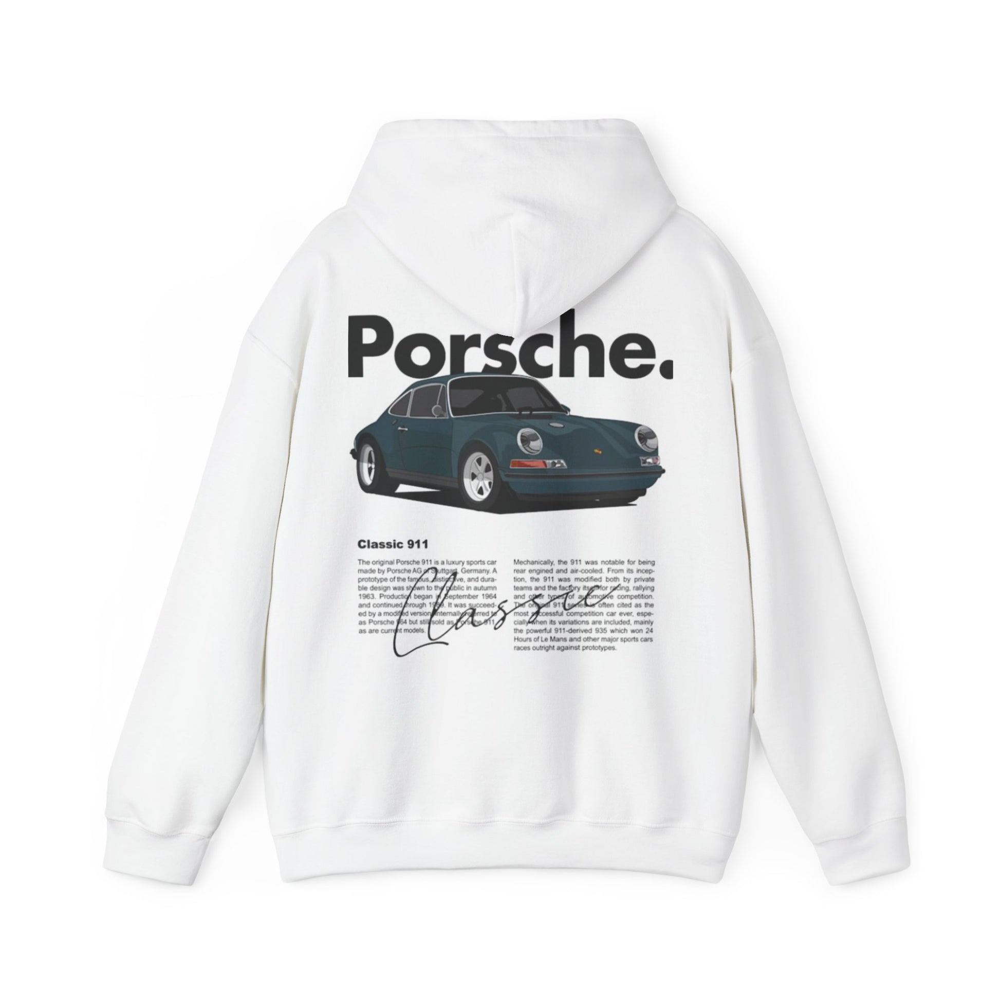 Vintage PORSCHE Heavyweight' Hoodie - DRIPIT EXCLUSIVE