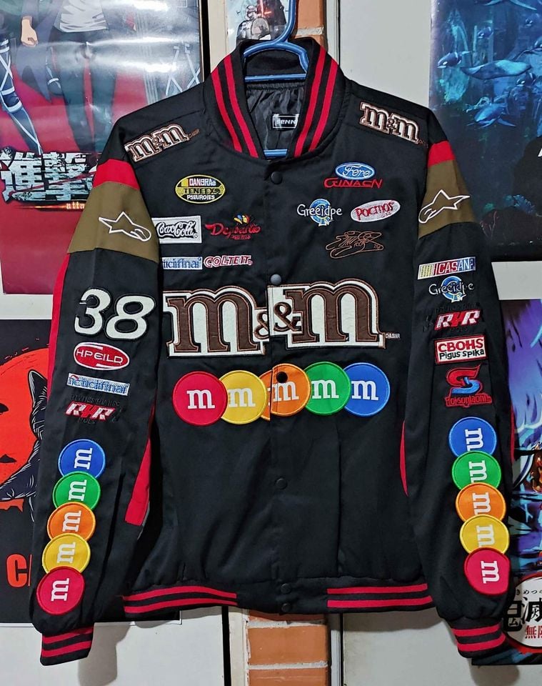 M and M nascar vintage Jacket