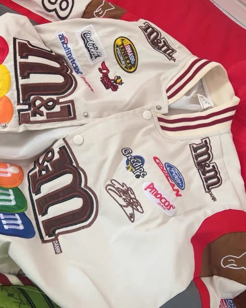 M and M nascar vintage Jacket