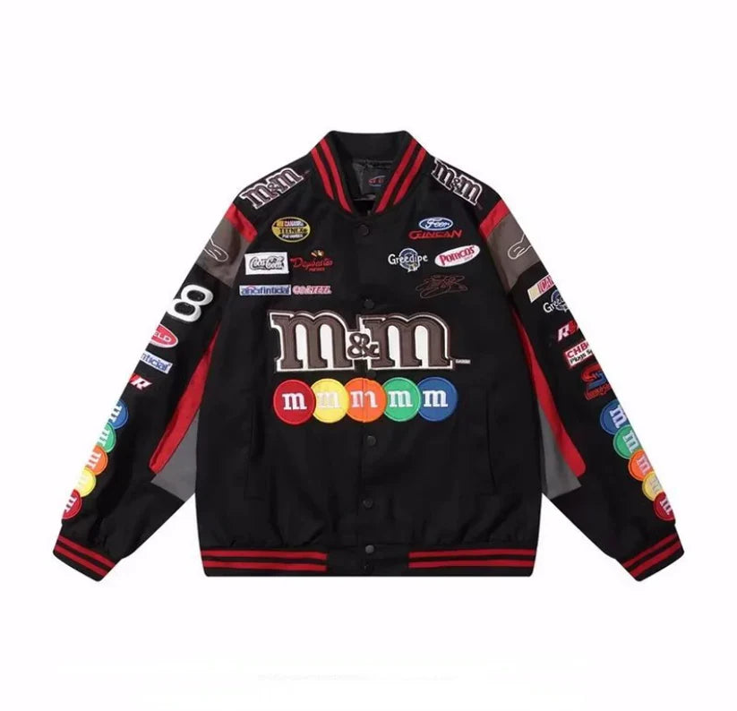 M and M nascar vintage Jacket