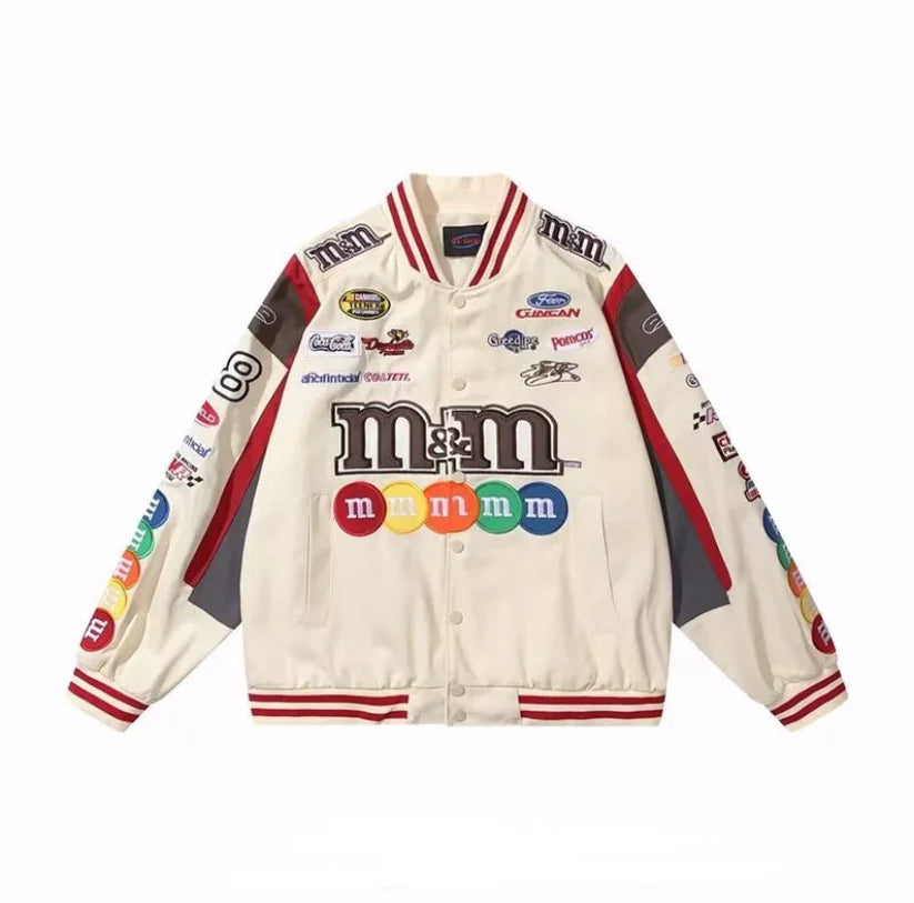 M and M nascar vintage Jacket