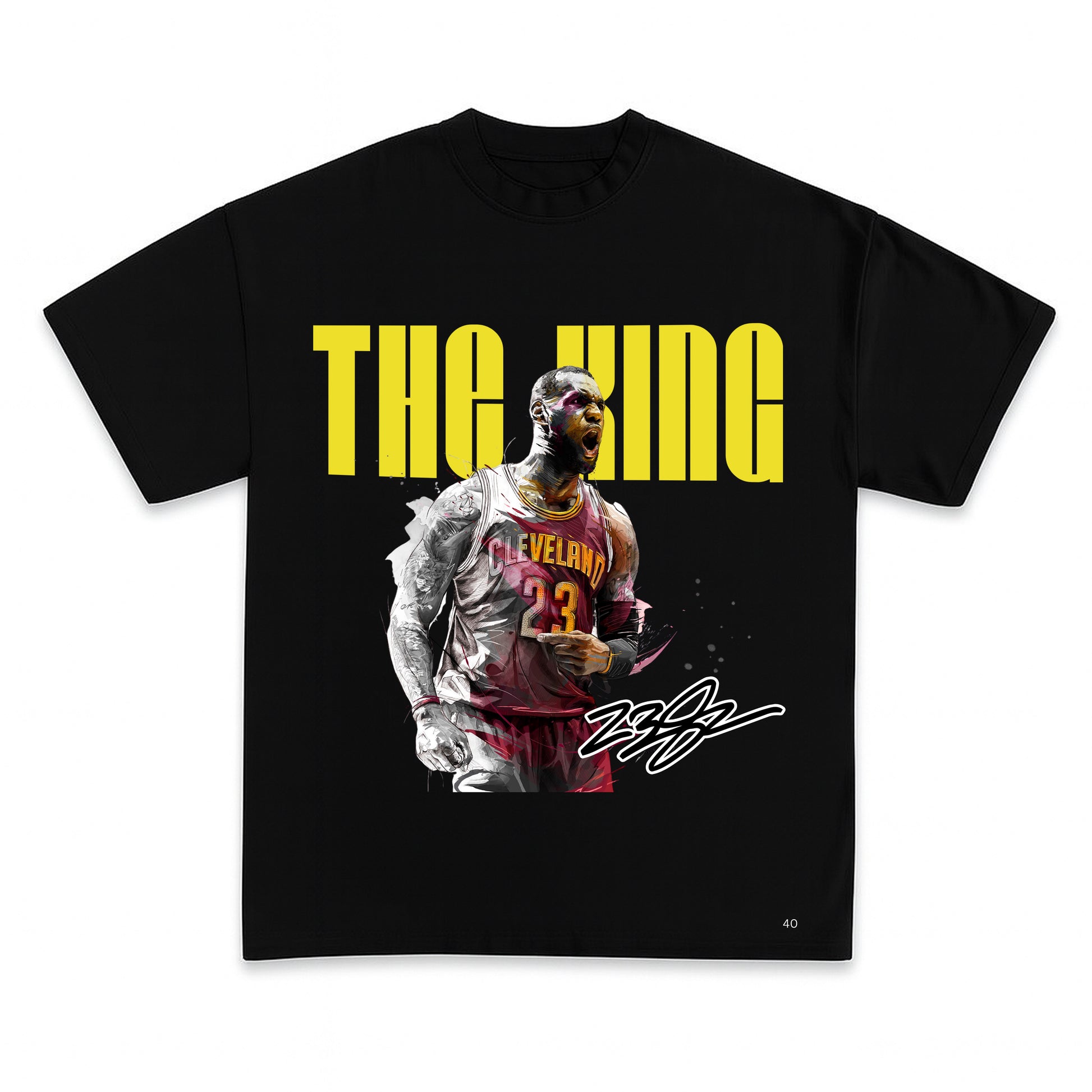 "THE KING" Lebron James Tee - DRIPIT EXCLUSIVE
