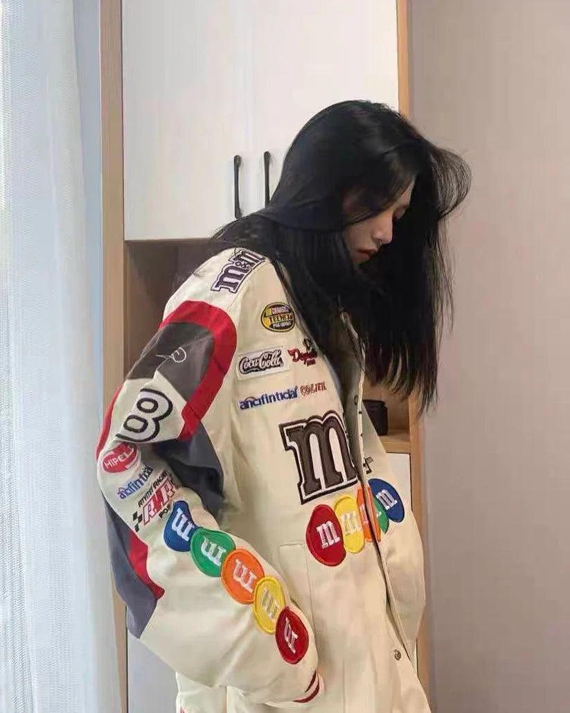 M and M nascar vintage Jacket